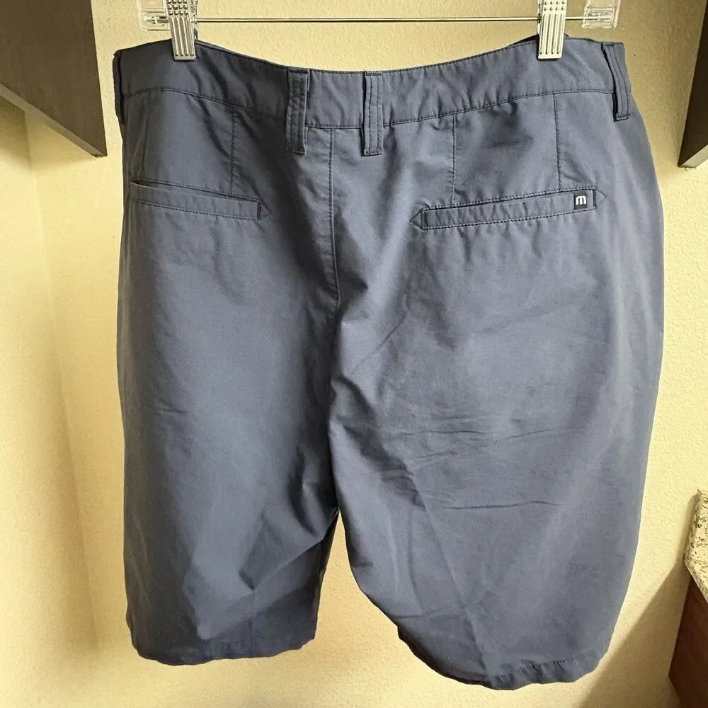 Travis Mathew El Dorado Shorts Mens 40 Blue 9.5